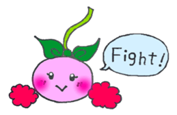 Pretty cherry sticker #9017743