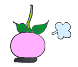 Pretty cherry sticker #9017756