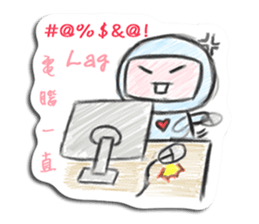 Ngaya's single life sticker #9017824