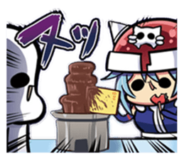 lashinbang lanlan yurucomi sticker sticker #9017889