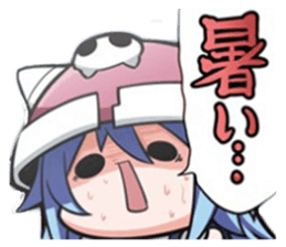 lashinbang lanlan yurucomi sticker sticker #9017903