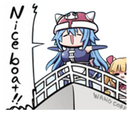 lashinbang lanlan yurucomi sticker sticker #9017907