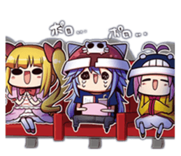 lashinbang lanlan yurucomi sticker sticker #9017911