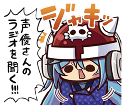 lashinbang lanlan yurucomi sticker sticker #9017918