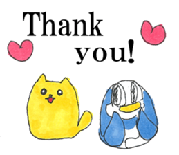 Dog and Penguin ver.4 sticker #9017947