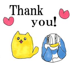 Dog and Penguin ver.4 sticker #9017947