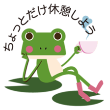 Mr.Green with Words of encouragement sticker #9018176