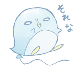 Pink Rabbit and Blue Penguin sticker #9018295