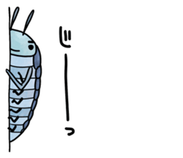 Bombtan of Woodlouse sticker #9018560