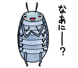 Bombtan of Woodlouse sticker #9018562