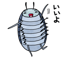Bombtan of Woodlouse sticker #9018563