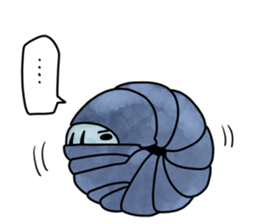 Bombtan of Woodlouse sticker #9018570
