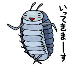 Bombtan of Woodlouse sticker #9018572