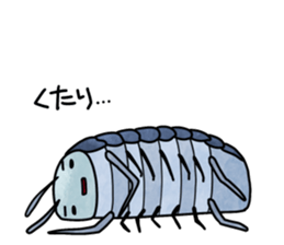 Bombtan of Woodlouse sticker #9018578