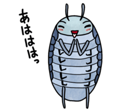 Bombtan of Woodlouse sticker #9018580