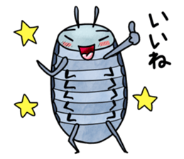 Bombtan of Woodlouse sticker #9018596