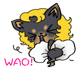 Puppy of the disguise! sticker #9018880