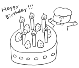 Cute little boy !! sticker #9019205