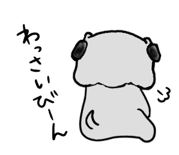 pug okinawa sticker #9019261