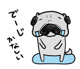 pug okinawa sticker #9019269