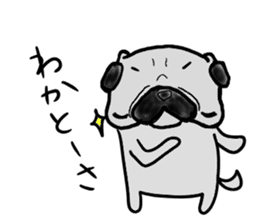 pug okinawa sticker #9019274
