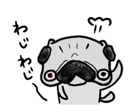 pug okinawa sticker #9019281
