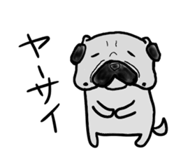 pug okinawa sticker #9019287