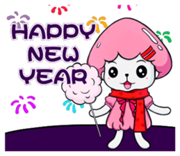 Ms. Collagen Jellyfish NO.2 (winter) sticker #9019674