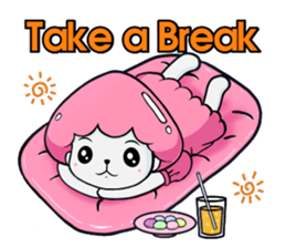 Ms. Collagen Jellyfish NO.2 (winter) sticker #9019676