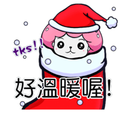 Ms. Collagen Jellyfish NO.2 (winter) sticker #9019677