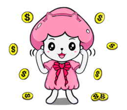 Ms. Collagen Jellyfish NO.2 (winter) sticker #9019701