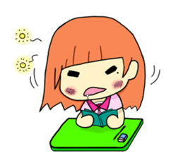 Girl Minti sticker #9019837
