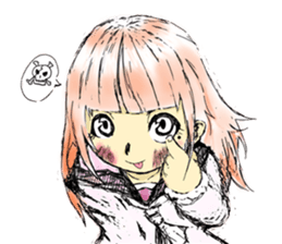 Girl Minti sticker #9019871