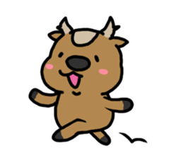 deer is freedom 5 sticker #9020313