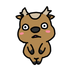 deer is freedom 5 sticker #9020314