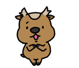 deer is freedom 5 sticker #9020315