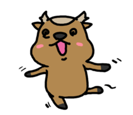 deer is freedom 5 sticker #9020321