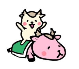 deer is freedom 5 sticker #9020323