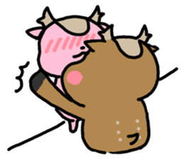 deer is freedom 5 sticker #9020324