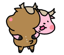 deer is freedom 5 sticker #9020325