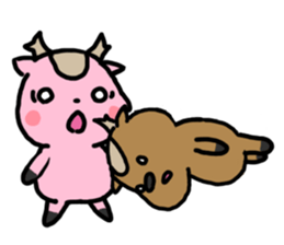 deer is freedom 5 sticker #9020331