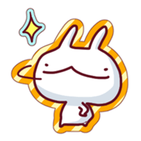 Usagib Rice dumpling rabbit sticker #9020681