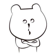 Cute white bears Vol.4 sticker #9020919