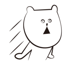 Cute white bears Vol.4 sticker #9020921