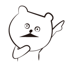 Cute white bears Vol.4 sticker #9020924