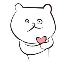 Cute white bears Vol.4 sticker #9020934