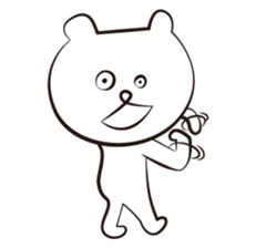 Cute white bears Vol.4 sticker #9020940