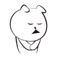 Cute white bears Vol.4 sticker #9020947