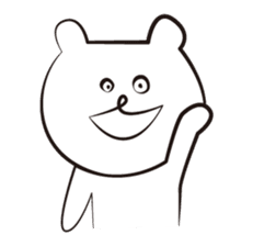 Cute white bears Vol.4 sticker #9020948