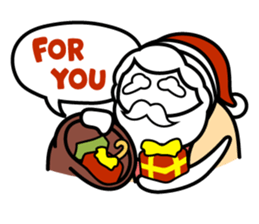 Hot Dog Man : Christmas sticker #9021075